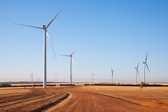 Wind farms are operating in the Wheatbelt, including the largest Collgar facility near Merredin, but many more are needed as WA prepares to switch off coal-fired power.