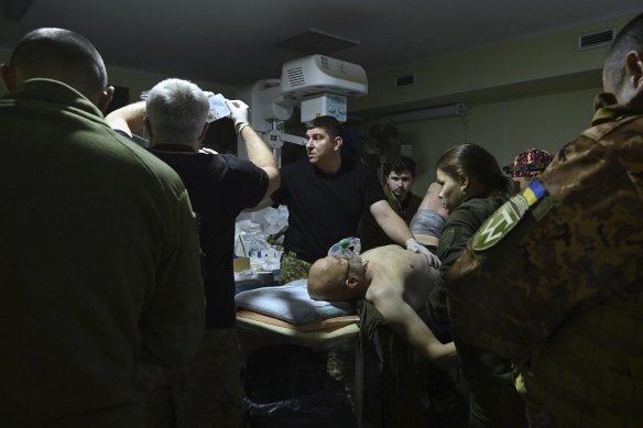 Kate Geraghty was awarded the outstanding portrait photography prize for her work on “Defender of Bakhmut”.