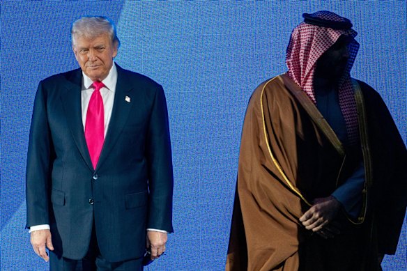 US President Donald Trump and Saudi Arabia's crown prince Mohammed bin Salman no longer see eye to eye.