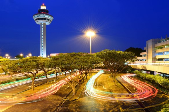 The passenger was removed from the flight at Changi Airport, Singapore.