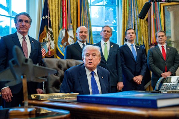 Presiden Donald Trump tidak ditanyai tentang komentar tersebut selama konferensi pers di Ruang Oval pada hari Selasa.