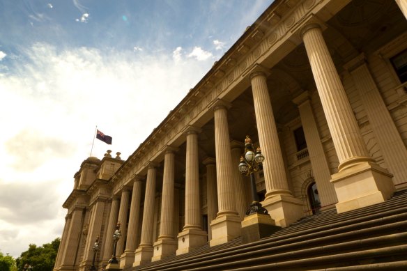 Parliament House on Spring Street.