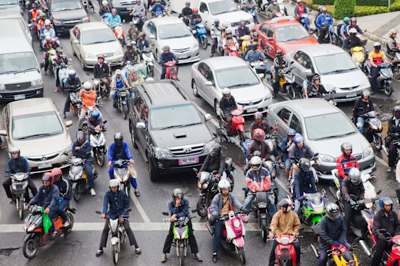 The most dangerous thing you’ll encounter when you’re backpacking is the taxi from the airport.
