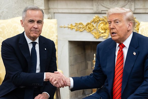 Mark Carney came to power casting himself as the person best placed to take on Donald Trump and announced the King’s visit days after the election.