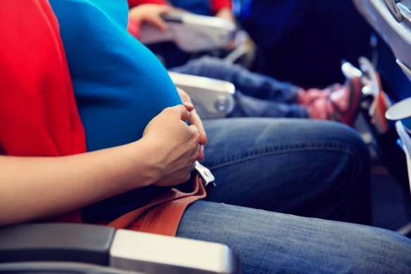 The cut-off for travel insurance for pregnant women is usually less than air travel cut-off – around 24 weeks.