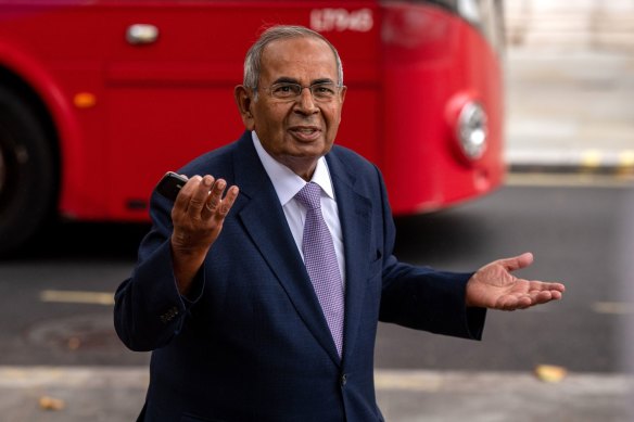 Gopichand Hinduja, 83, is now the British-Indian clan’s oldest member.
