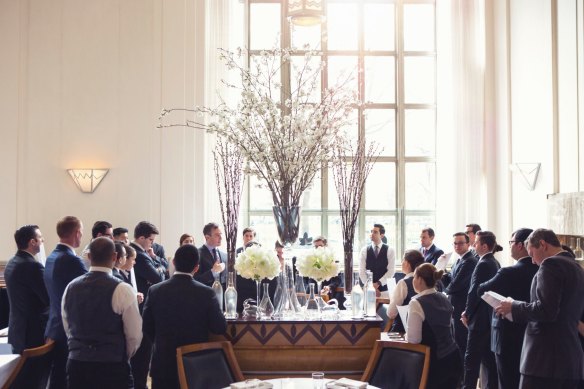 Eleven Madison Park restaurant: no longer serving its fabled spring lamb.