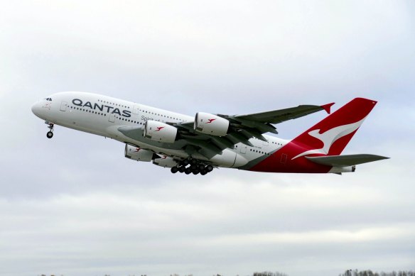 Qantas banned a passenger for seven years after he was alleged to have inappropriately touched the woman beside him.