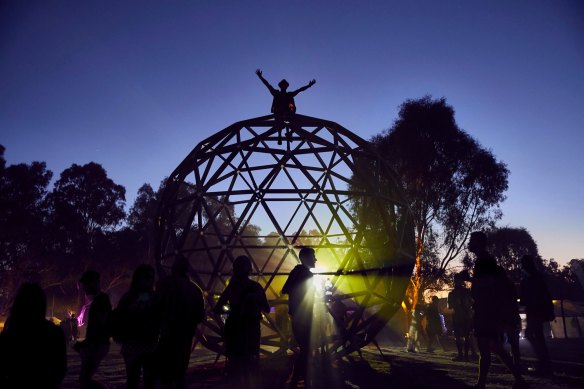 Strawberry Fields festival in drier times.