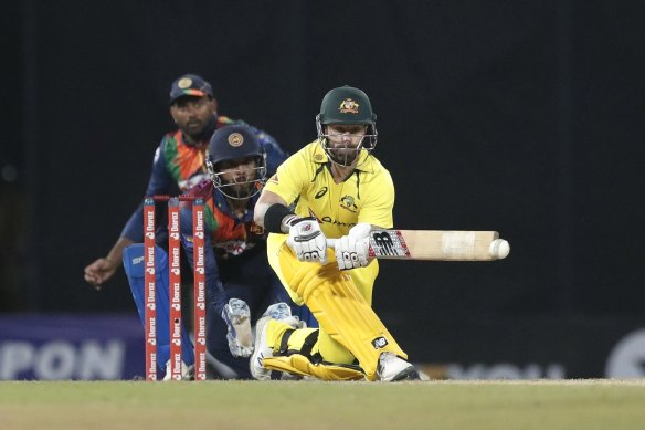 Matthew Wade steered Australia to a series victory in the second Twenty20 match against Sri Lanka on Thursday morning Australian time.