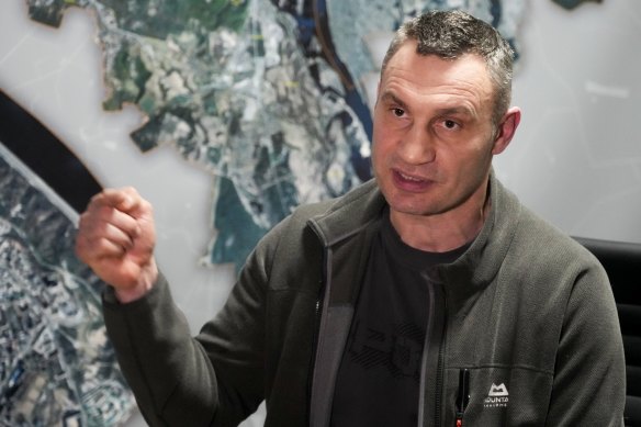 Kyiv mayor Vitali Klitschko.