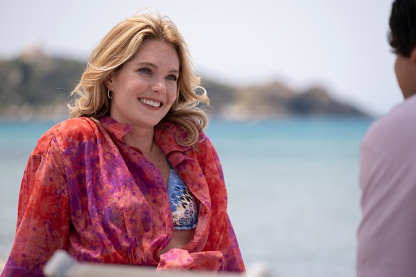 Meghann Fahy as Daphne in season two of The White Lotus.