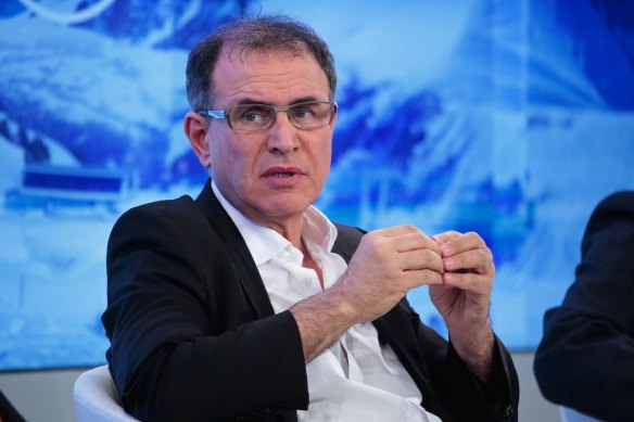 Economist Nouriel Roubini says the world is in a “debt trap”.