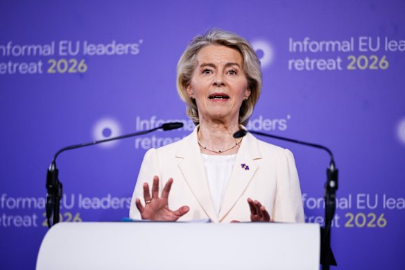 Ursula von der Leyen.