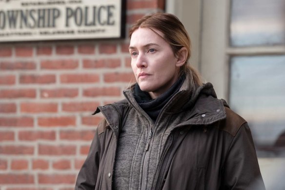 Kate Winslet in Mare of Easttown.