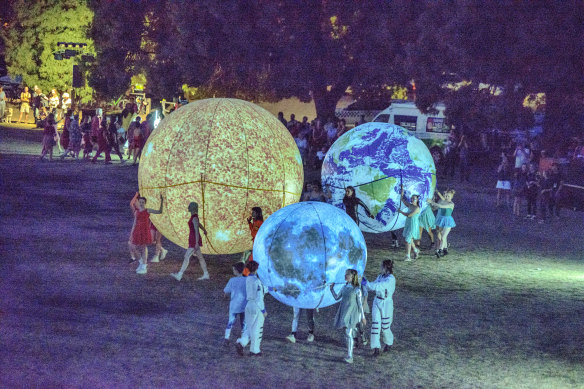 Equinox at the 2019 Castlemaine Festival.