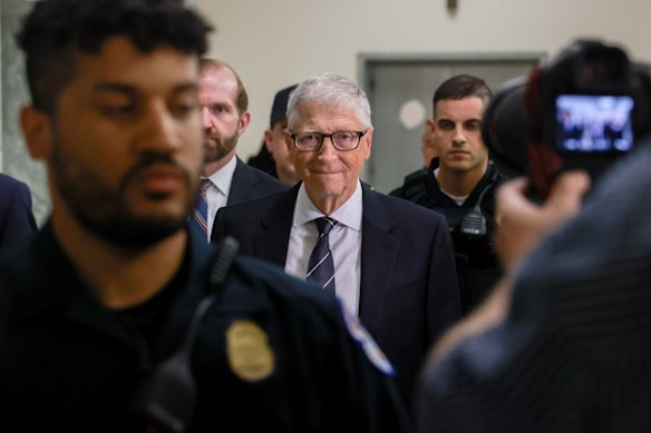 Bill Gates testified behind closed doors in June.