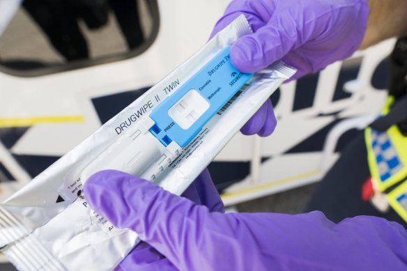 The Securetec DrugWipe: New research has cast doubt on the accuracy of mobile drug testing devices.