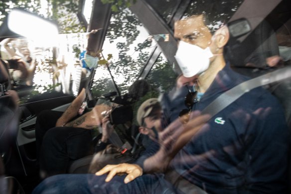 Alize Cornet lamented a lack of support for Novak Djokovic, saying he is always the first to defend players, but none defended him at the Australian Open. 