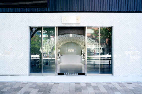 Design firm Snarkitecture created the Tokyo look for US luxury lifestyle brand Kith.