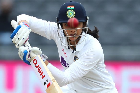 Smriti Mandhana got India away to an ideal start on the Gold Coast.