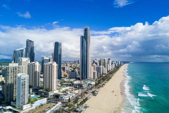 Flights from Melbourne to the Gold Coast are back to the same levels they were at before the pandemic.