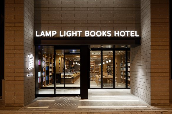 To the point … the Lamp Light Books Hotel is, well, an open book.
