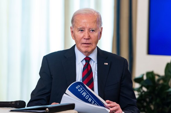 US President Joe Biden.