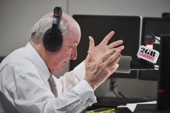 Alan Jones was a money spinner who called the shots at the stations that employed him.