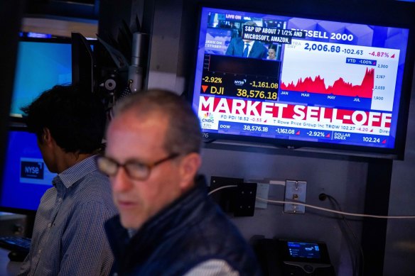 It was a black day on Wall Street on Monday. What just happened?