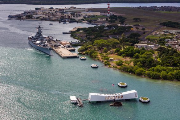Pearl Harbour is Hawaii’s biggest tourist attraction.