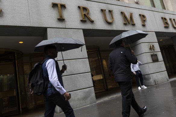 Trump has been accused of significantly over-valuing his flagship downtown New York property.