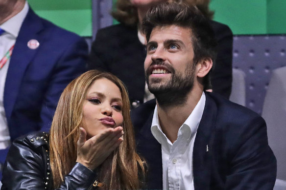 Shakira and Barcelona soccer player Gerard Pique in 2019.