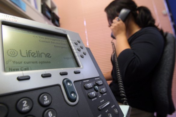 Lifeline has seen a dramatic increase in people needing support. 