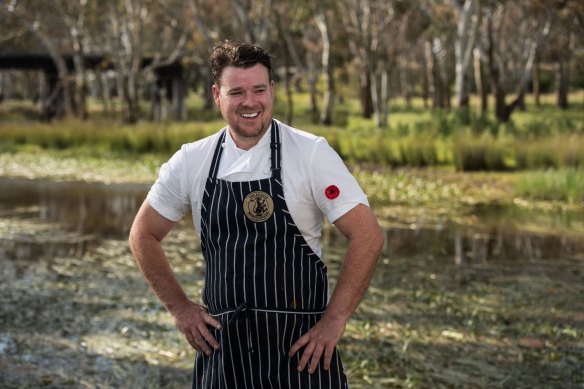 James Campbell chef at the Bunyip in Cavendish.