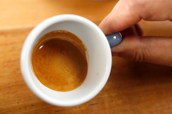 On an empty stomach, black coffee might cause more irritation than coffee with milk.