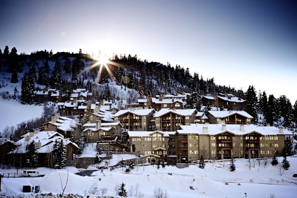 Deer Valley ski resort, Utah. 