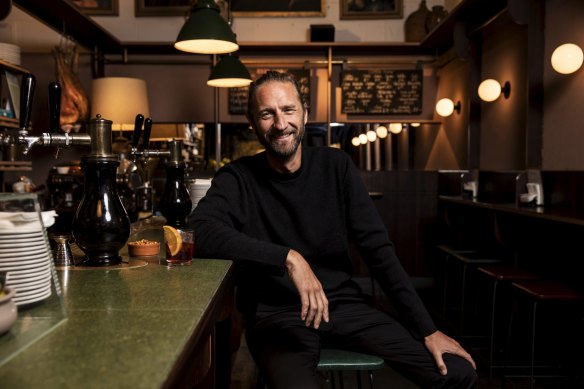 Boom time: Billionaire bar tzar Justin Hemmes.