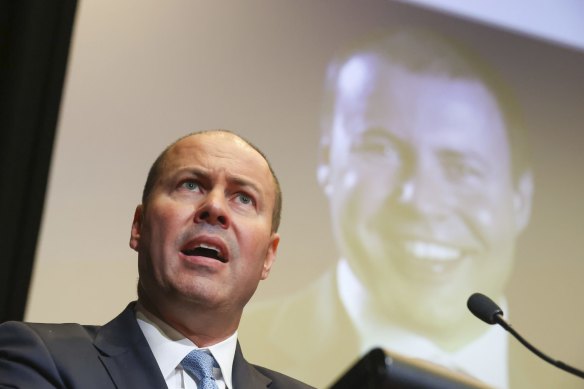 Treasurer Josh Frydenberg.