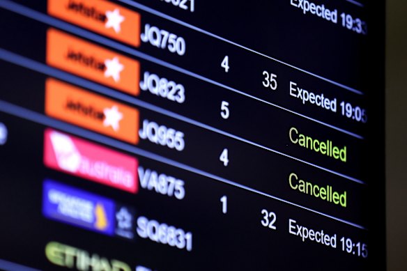 Flyers hate cancelled and delayed flights.