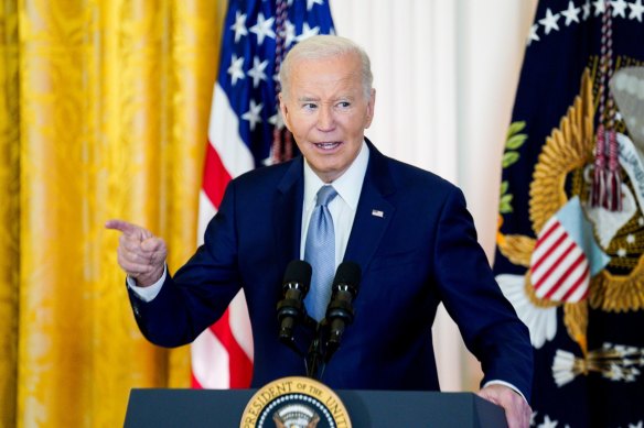 US President Joe Biden’s announcement came a week after he sparked an angry backlash within his own ranks by pardoning his son Hunter.