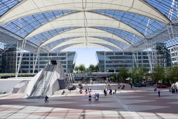 Munich Airport, Germany. Get your timing right and you can spend 90 days in Germany without it eating into your Schengen Area limit.