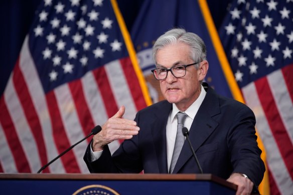 Fed chief Jerome Powell. The central bank will make its interest rates decision this week. 