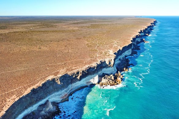 The Great Australian Bight is one of the longest sea cliffs in the world.