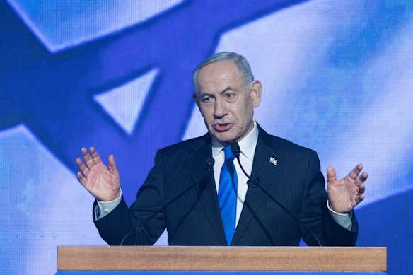 Benjamin Netanyahu, pictured at an event in Tel Aviv last week.