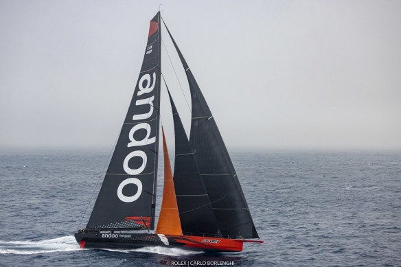 Andoo Comanche won line honours in last year’s Sydney to Hobart.