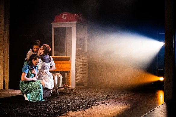 Inventive design is a feature of the production.