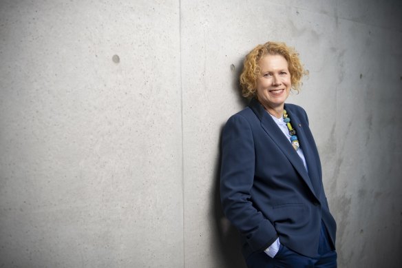 Outgoing Museum of Contemporary Art director Liz Ann Macgregor.