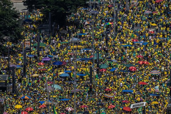 Thousands of Brazilians rally in support of Bolsonaro amid coup probe, Jair Bolsonaro News