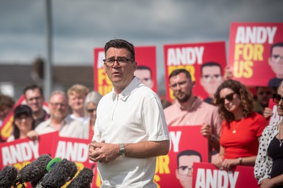 Opposition leader Andy Burnham is tipped to replace Keir Starmer.